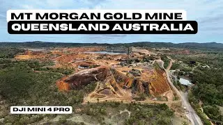DJI Mini 4 Pro: Old Gold Mine In Mount Morgan, Queensland Australia: Relaxation calming music