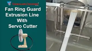 Fan Ring Guard Extrusion Line With Servo Cutter ( Fan Beading)