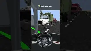 [Game of Supercent]🤣Can you drive better than me? - Paper Delivery Boy
