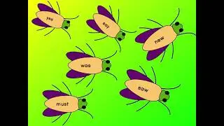 SIGHT WORD Fly Swat Game -- Level 1