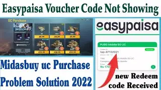Easypaisa redeem code not received | easypaisa uc purchase problem midasbuy | pubg mobile