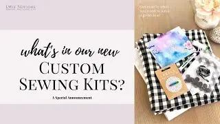 The hard part is done. Custom Sewing Kits ~ limited drop available today. Get what you need to sew!