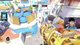 DPS HARBLEU - PHARAH + SYMMETRA OVERWATCH GAMEPLAY SEASON 26 TOP 500