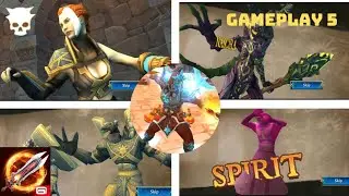 Combined Battle All BOSS full Missions 1 - 10 in Dungeon hunter 5 Part 1 _ Gameplay #5