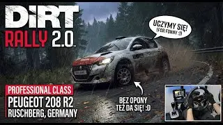 Dirt Rally 2.0 - Professional class - Peugeot 208 R2, Ruschberg, Niemcy