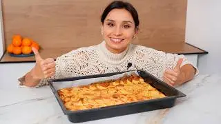 Просто заливаю ЯБЛОКИ тестом! Очень простой, но ТАКОЙ ВКУСНЫЙ яблочный пирог.