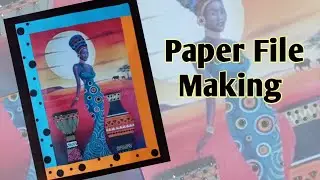 How to make paper file | Paper file making | Multi Art Work