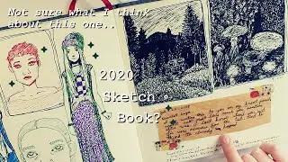 2020 was a chaotic year for my sketchbook // Arteza Sketchbook tour