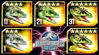 NEW CONCAVENATOR MAX LEVEL FEEDING (JURASSIC WORLD)