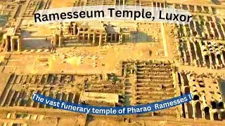 Ramesseum: The Mortuary temple of Pharao Ramesses II. Great king, great place!
