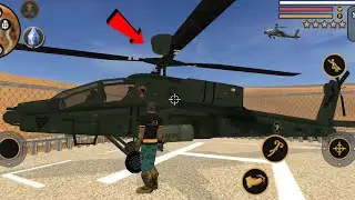Vegas Crime Simulator (Vegas hero Drive Black Army Helicopter) Helicopter Stolen - Gameplay HD