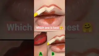 Best Long Lasting Lipstick | Smudge Proof Test | A vs B #MACLipstick #HudaBeautyLipstick