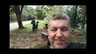 De Versys X 300 pela Estrada dos Romeiros até o final.