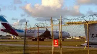 Eurowings A330-203 D-AXGA Departure Grantley Adams International Airport