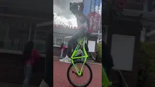 😱Hightower at the inner harbor in Baltimore 👀 @Nopetryagain1 #bikelife #baltimore #baltimore