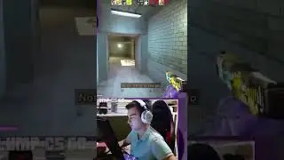 Реакция Impala на игру m0NESY Overpass FACEIT FPL CS GO #Shorts