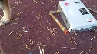 Rheem on-demand water heater model RTE 13 how to repair