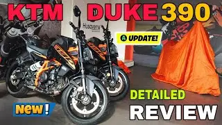 KTM Duke 390 Full Review | Car Level Electronics | Features & Exhaust Sound | full review in hindi 