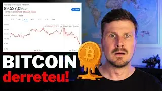 BITCOIN derreteu! Fa&ccedil;a isso URGENTE.