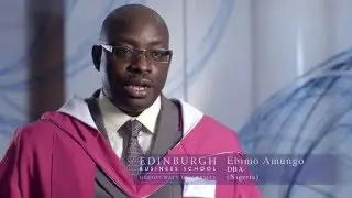 Meet Ebimo Amungo, Edinburgh Business School MBA and DBA graduate from Nigeria