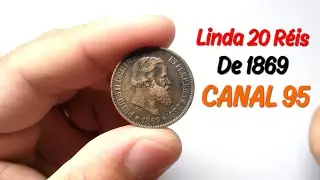 20 R&eacute;is de bronze de 1869, CANAL 95