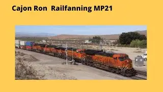 BNSF 3840 Double Stack Train & BNSF 7730 Intermodal Train MP10 & MP25 #bnsf #bnsfrailway