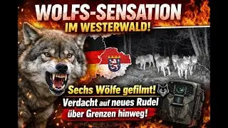 Wolfsrudel im Westerwald