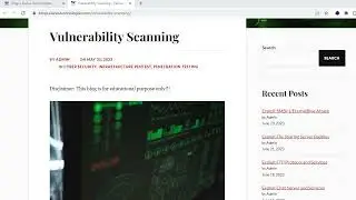 Infrastructure Vulnerability Scanning