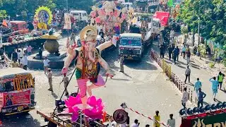 Ganesh Nimarjanam 2025 | Ganesh Shobha Yatra 2025 | Big Ganesh Shobha Yatra 2025 #ganesh #nimarjanam