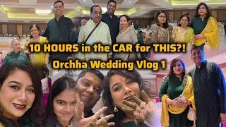 Destination wedding Vlog : Marriage in an ancient Indian town?! (Orchha, MP) | Mehandi | VLOG 1 ✨️