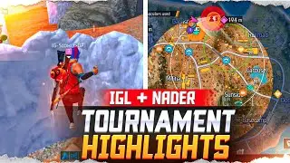 (IGL POV) Tournament Highlights🔥 Crazy Rotations ✅ Grinding Mode 📳