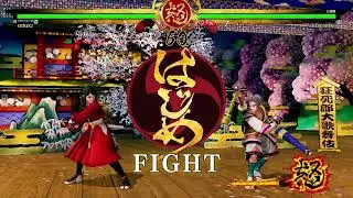 令サム 響と閑丸の対戦 SAMURAI SPIRITS