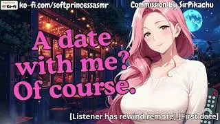 A date with a rewind button?! [Asmr Roleplay] [Office Crush] [F4M]