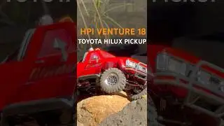 HPI VENTURE 18 Toyota Hilux Pickup Truck #rccar #rccrawler #hpiracing