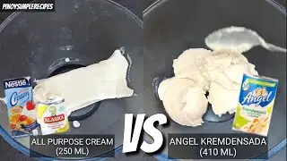Angel Kremdensada VS All Purpose Cream w/ Condensed Milk | Pinoy Homemade Ice Cream Base