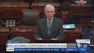 McConnell to step down as Senate GOP leader