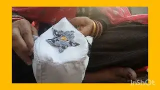 Potali bag me pach work kaise banaye/pach work  in Potali bag/ Priyanka vlog 