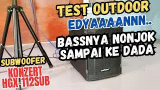 Super Bass | Test Uji Outdoor Subwoofer Konzert