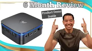 Мини-ПК AK1PLUS с процессором Alder Lake N97 | 16 ГБ ОЗУ, 512 ГБ встроенной памяти, 4K UHD, Wi-Fi 6, Bluetooth 5.2, два HDMI