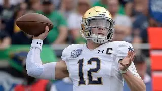 Ian Book Notre Dame Fighting Irish Highlights [Welcome to Eagles]