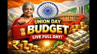 Union Budget LIVE | Full Day Market Analysis & Educational Discussion | Kirti Agrawal