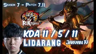 ROX Lindarang JARVAN IV vs CAMILLE Top - Patch 7.11 KR Ranked