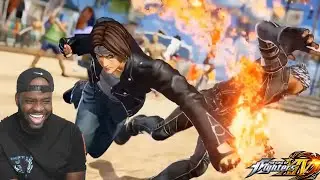 Kyo Looking CLEAN! King of Fighters XV Reveal Trailer (REACTION)