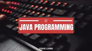 61- Programming with java || What is OutputStream in java?