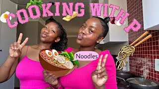 ГОТОВИМ С P👩&zwj;🍳 | ЛАПША БУЛДАК РАМЕН | СПЕЦИАЛЬНЫЙ ГОСТЬ | ПРОСТОЙ РЕЦЕПТ | ЮЖНОАФРИКАНСКИЙ ЮТУБЕР 🇿🇦
