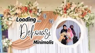 PROSES DEKORASI MINIMALIS #1