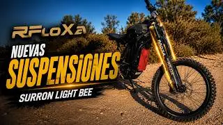 Mis Nuevas Suspensiones Rfloxa Hawk31 Max y RAB53RV para Surron Light Bee