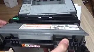 How to Change Brother HL-6180DW Laser Printer Toner Cartridge