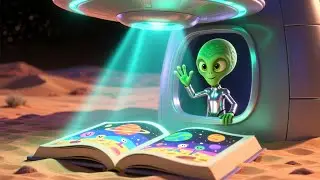 Baby Sees a UFO in Area 51 | Fun Nursery Rhyme for Kids