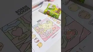 Bobbie Goods Coloring Book👩&zwj;🎨 #unboxing #coloringbook #coloring #book #bobbiegoods #shorts